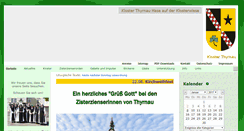 Desktop Screenshot of kloster-thyrnau.de